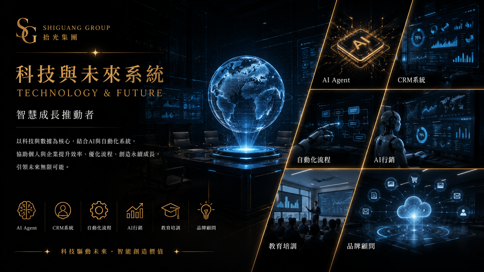 科技與未來系統 — 智慧成長推動者