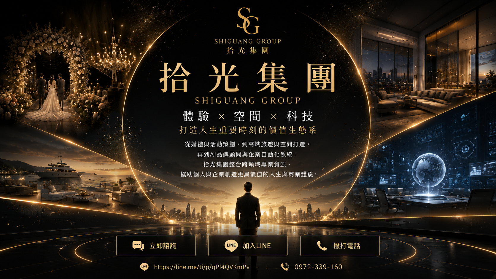 拾光集團 — 體驗 × 空間 × 科技